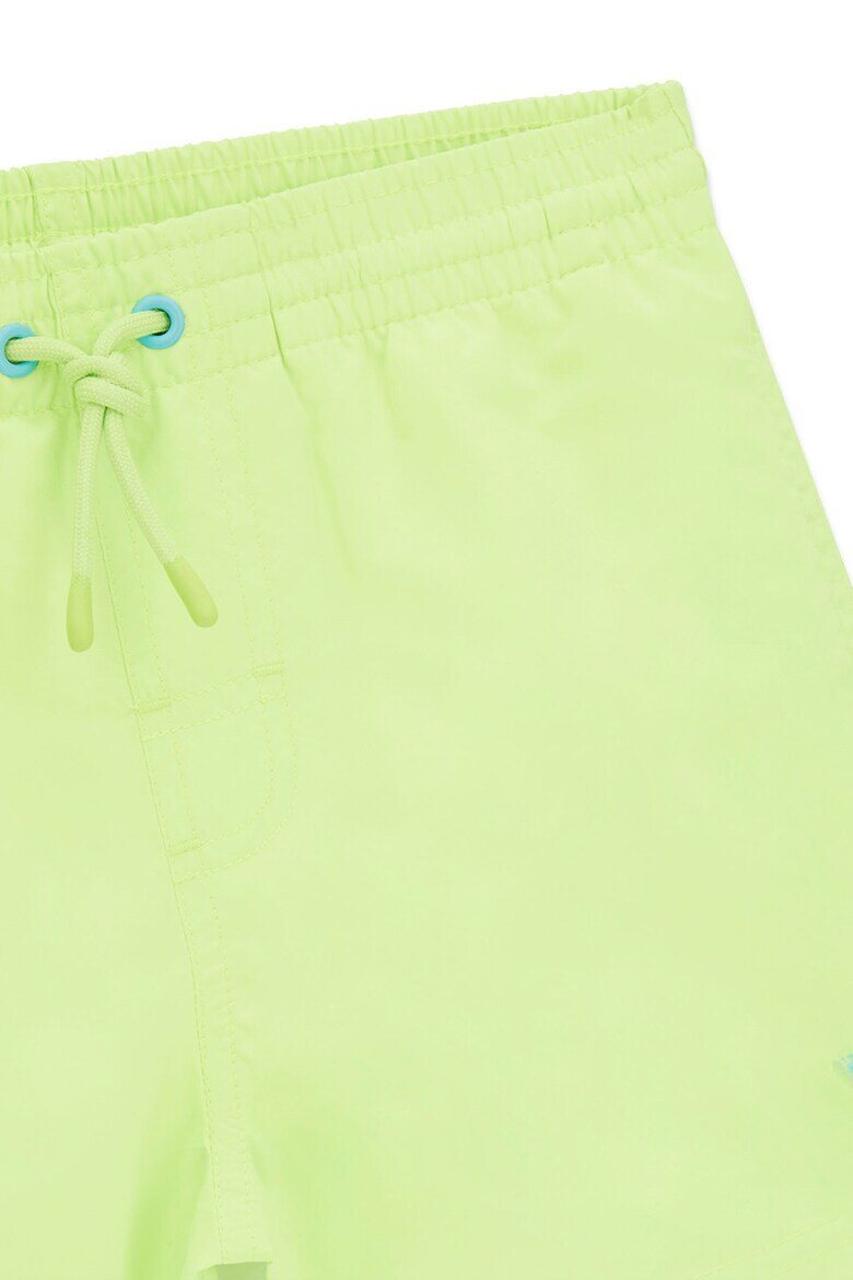 GUESS KIDS Плувни шорти с връзка и лого Лайм зелено