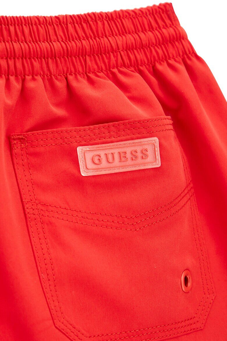 GUESS KIDS Плувни шорти с връзки Аленочервен