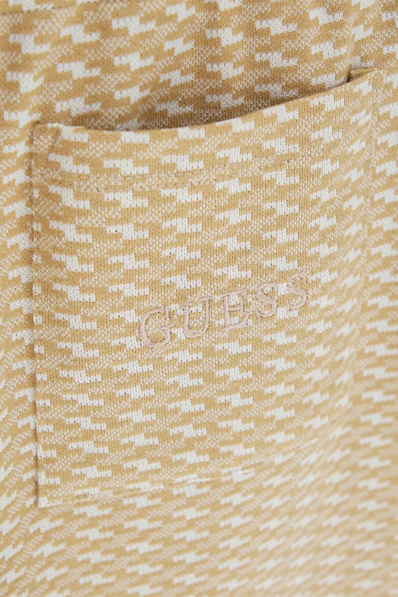 GUESS KIDS Риза и шорти с памук - 2 части Бежов