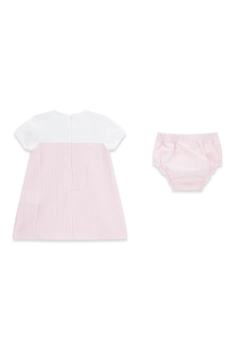 GUESS KIDS Рокля с гащички Бял/Розово