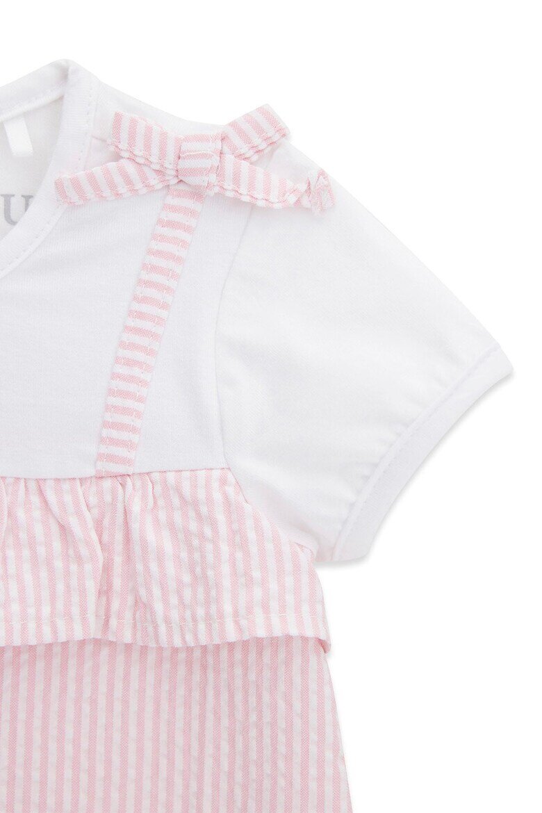 GUESS KIDS Рокля с гащички Бял/Розово