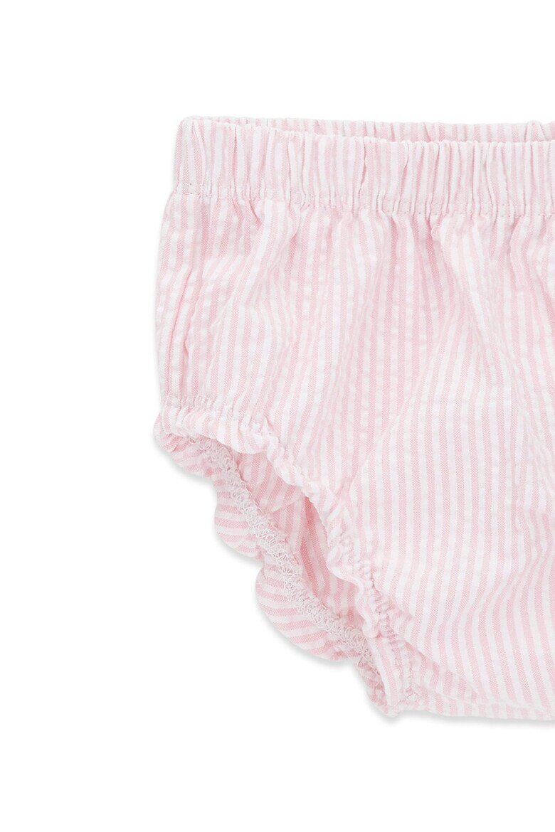 GUESS KIDS Рокля с гащички Бял/Розово