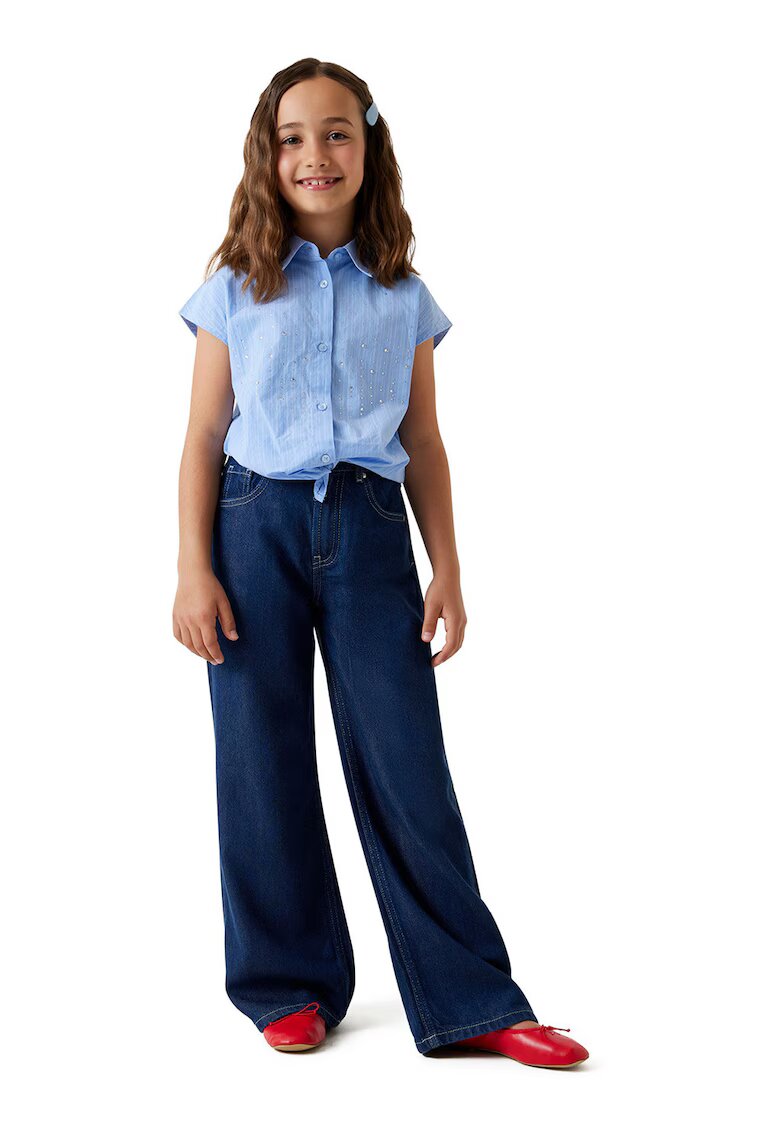 GUESS KIDS Широки дънки с висока талия