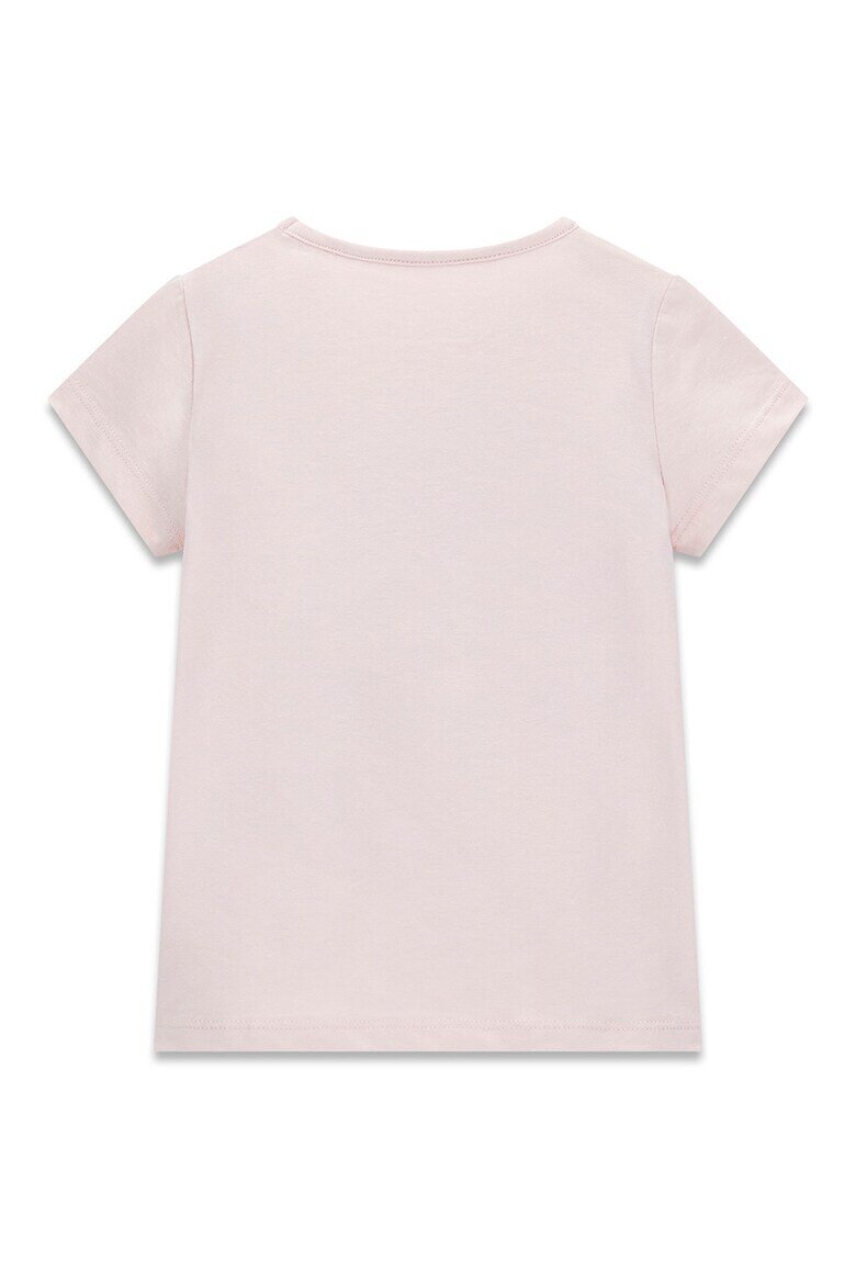 GUESS KIDS Тениска с лого Бледо розово