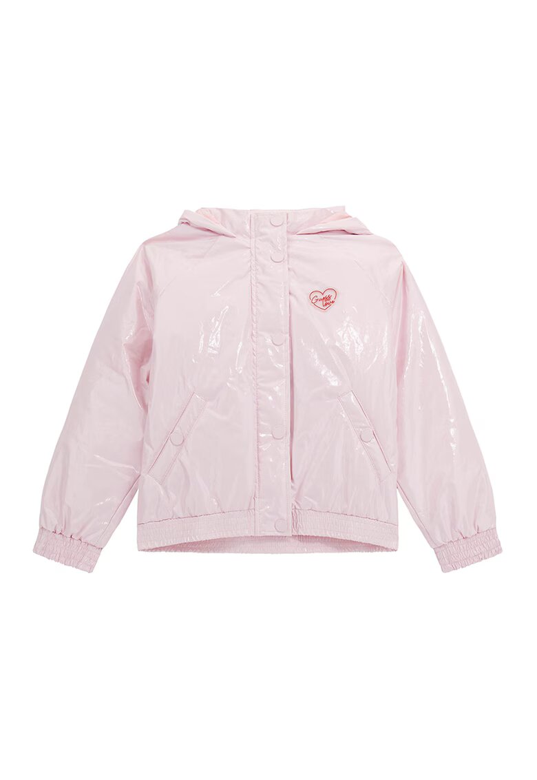 GUESS KIDS Яке с качулка и скосени джобове