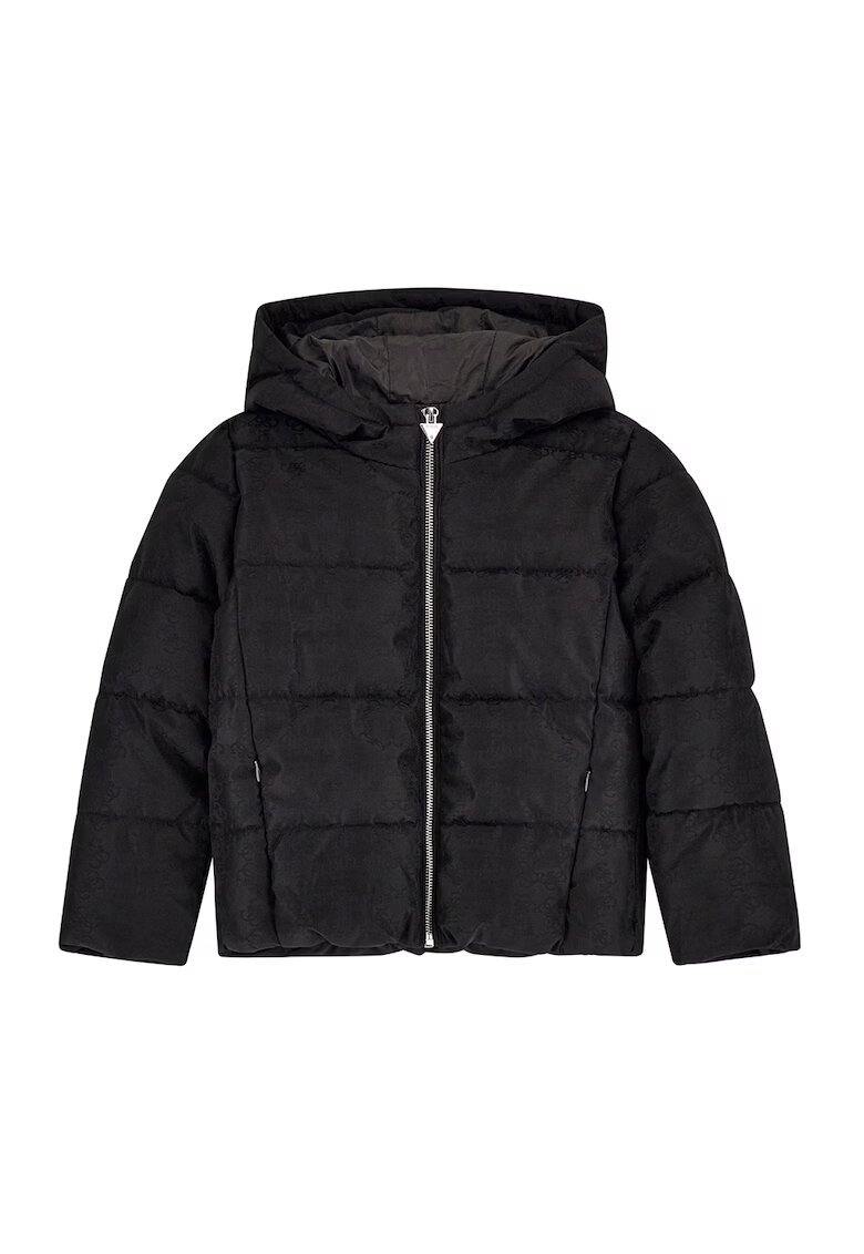 GUESS KIDS Зимно яке с качулка и джобове с цип