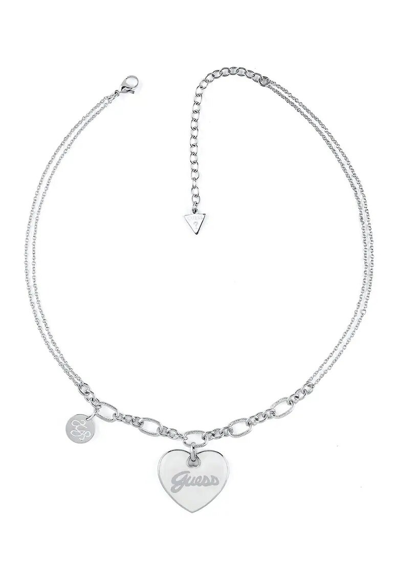 GUESS Колие от неръждаема стомана с лого