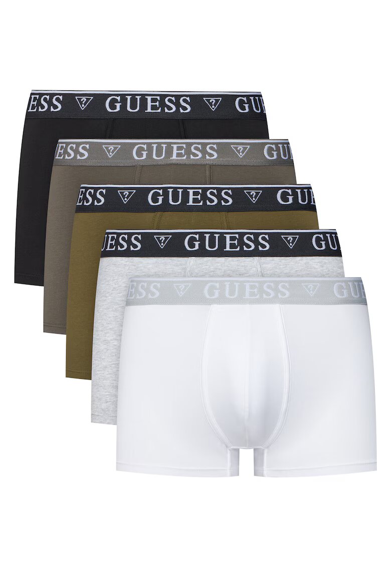 GUESS Комплект мъжки боксерки цветни - многоцветни