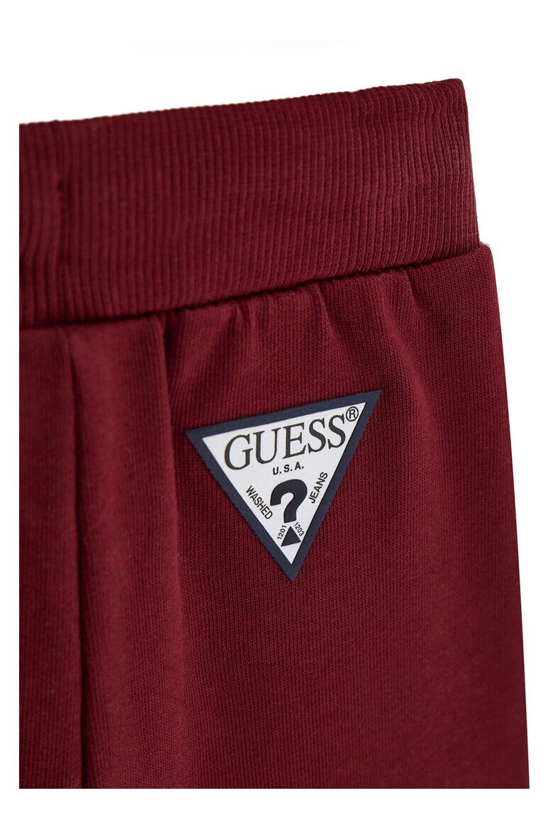 GUESS Комплект тениска+къси панталони за момчета памук Bordeaux