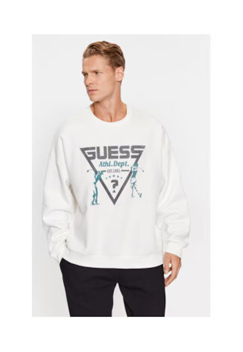 GUESS Лек суичър с лого