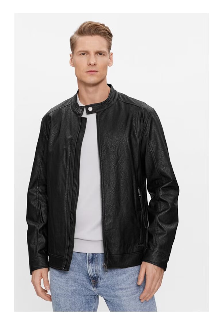 GUESS Мъжко яке - 380694 - Черно - Полиамид