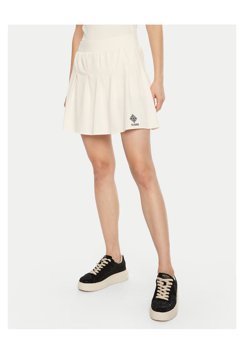 GUESS Мини пола - памук - - 95% памук - 5% еластан