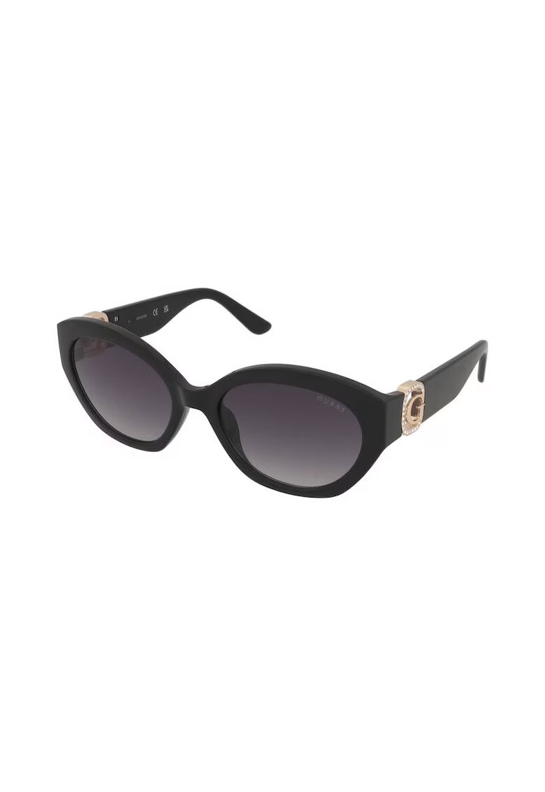 GUESS Очила за дами - GU00104 01B - слънчеви - черни - сиви стъкла