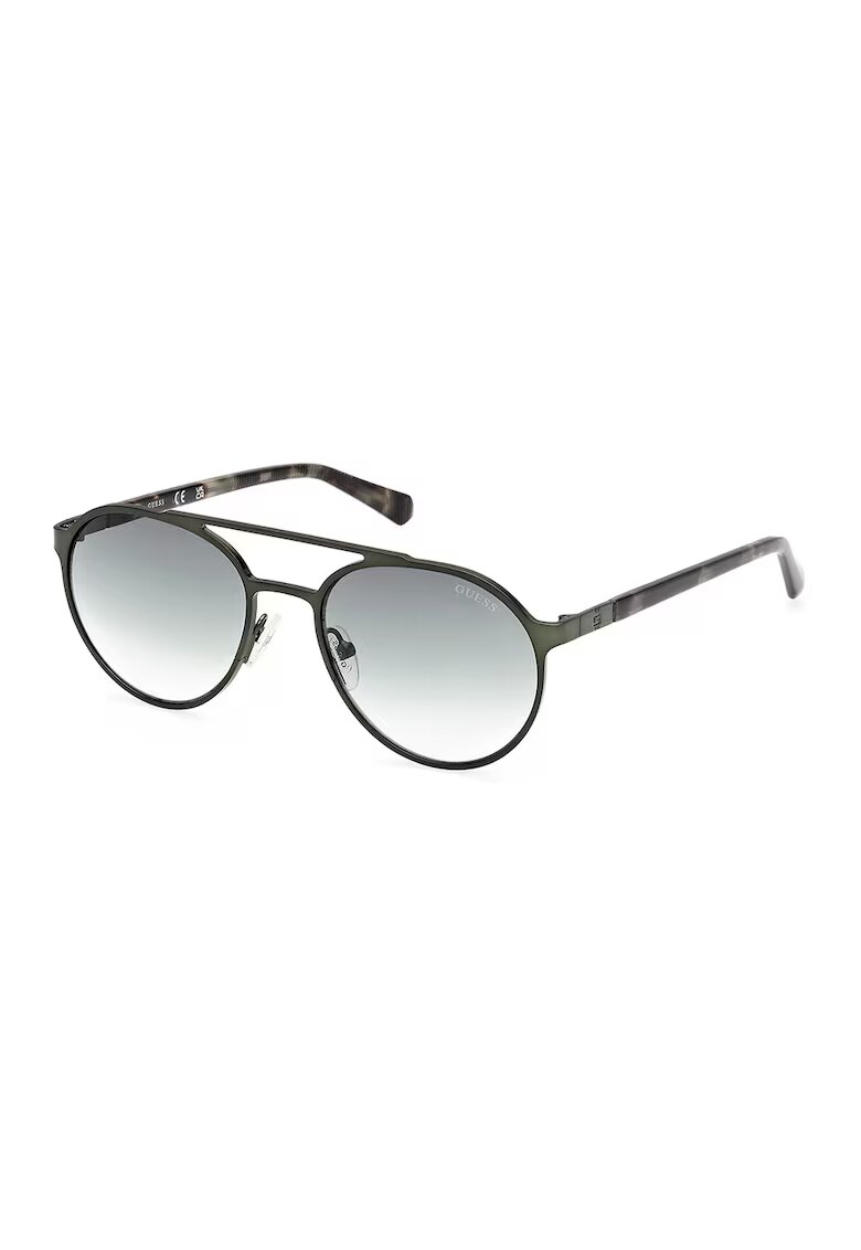 GUESS Овални слънчеви очила Aviator с градиента