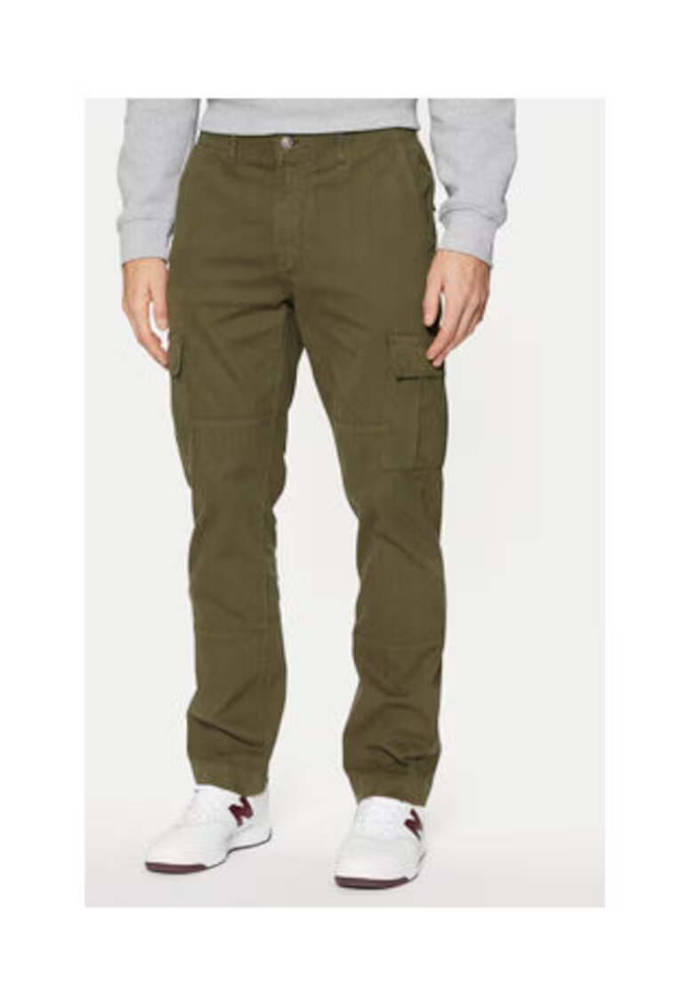 GUESS Pantaloni cargo cu talie medie