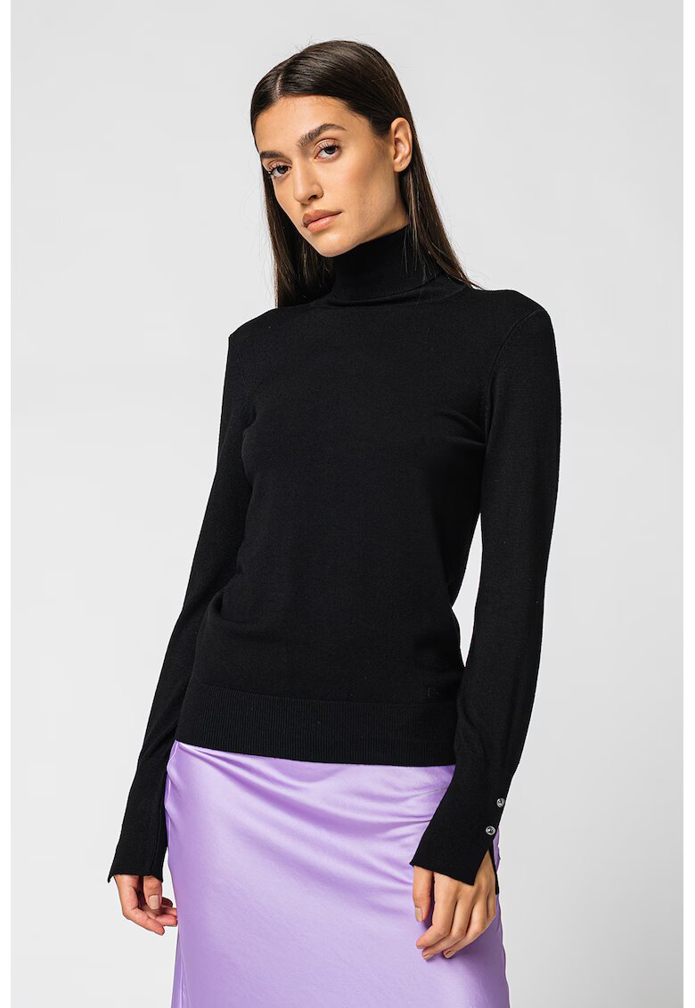 GUESS Поло с копчета на маншетите