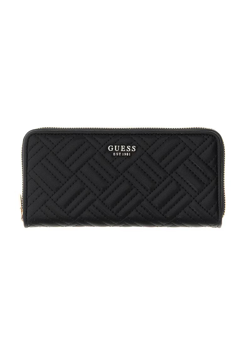 GUESS Портмоне Sally с цип - Черен