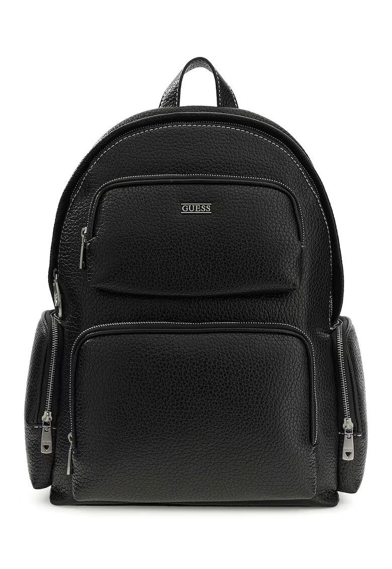 GUESS Раница Boston от еко кожа с джобове с цип