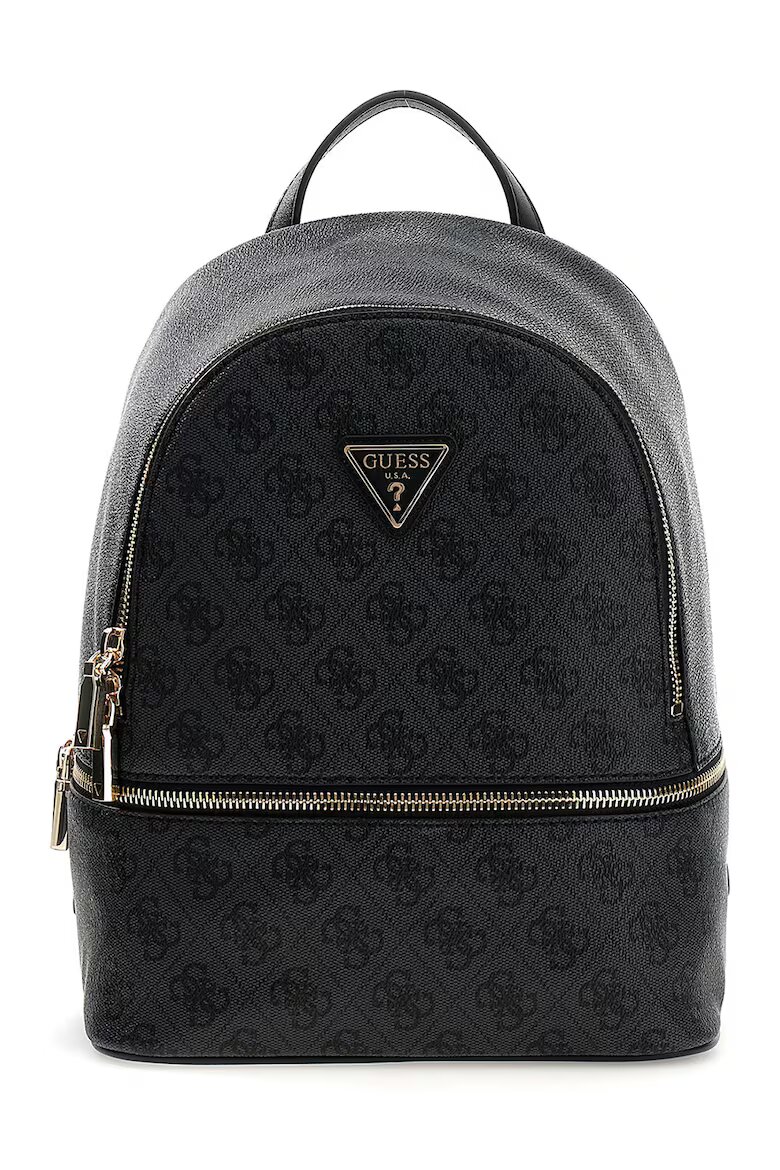 GUESS Раница Follie от еко кожа с регулируеми презрамки Черен