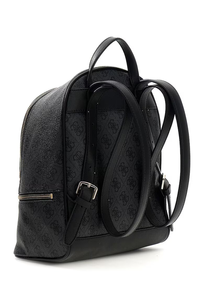 GUESS Раница Follie от еко кожа с регулируеми презрамки Черен