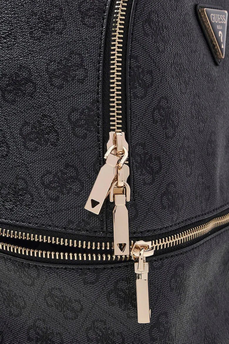 GUESS Раница Follie от еко кожа с регулируеми презрамки Черен