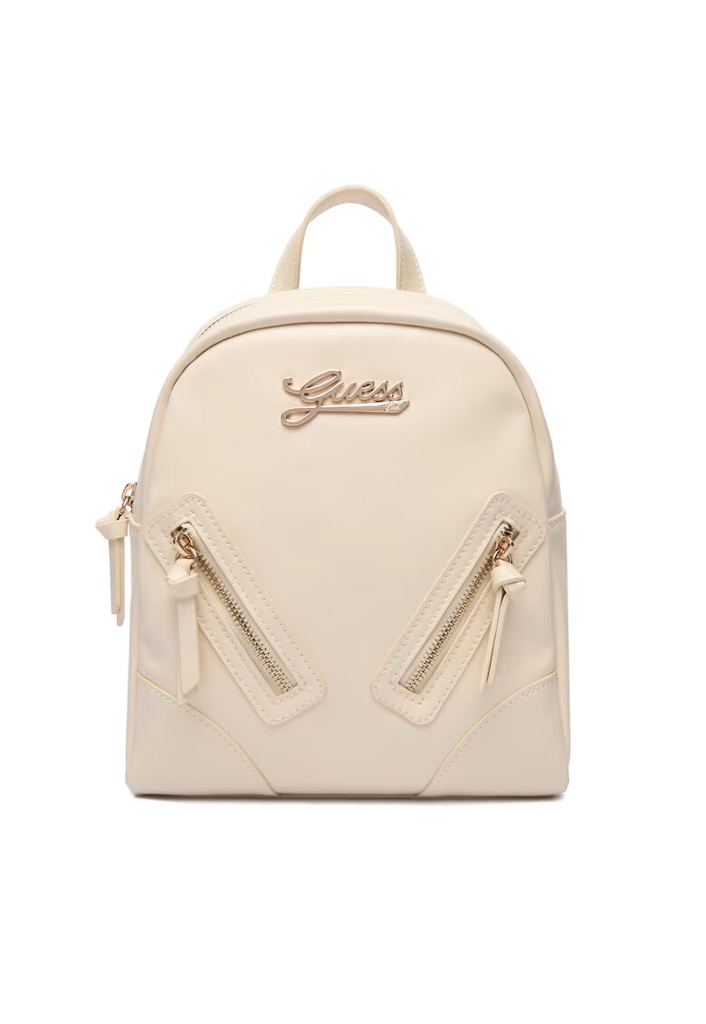 GUESS Раница модел G012 - екологична кожа - бяла
