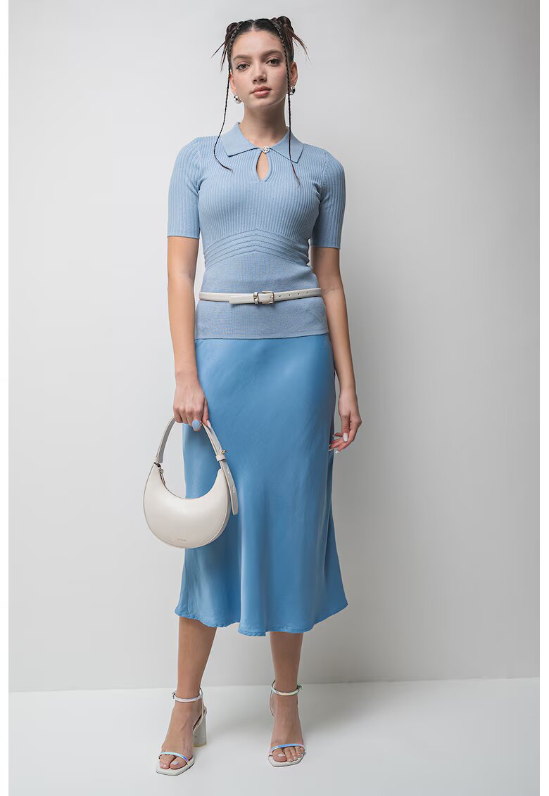 GUESS Рипсена тениска