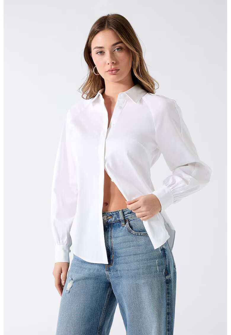 GUESS Риза с копчета и яка