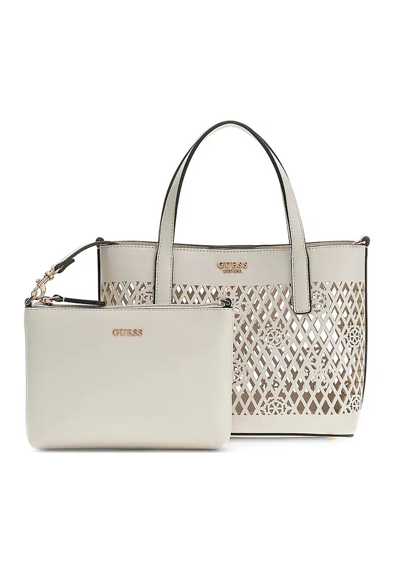 GUESS Шопинг чанта Letty Mini с несесер
