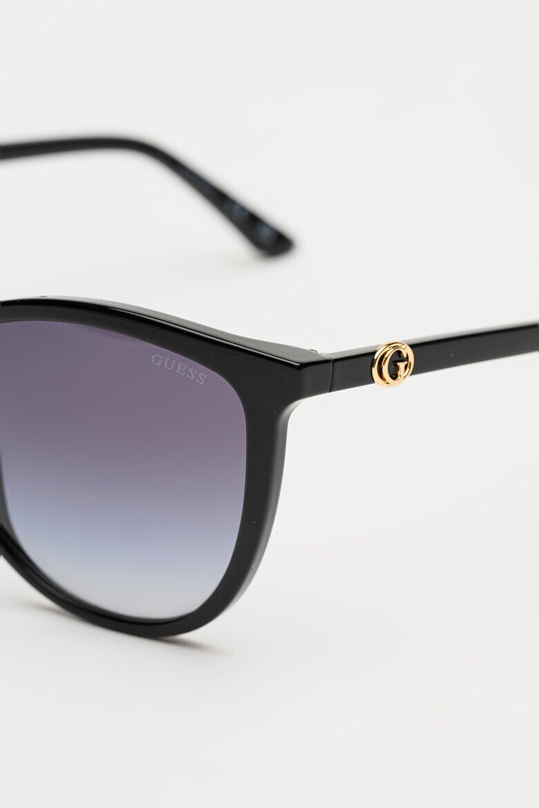 GUESS Слънчеви очила Cat Eye Черен