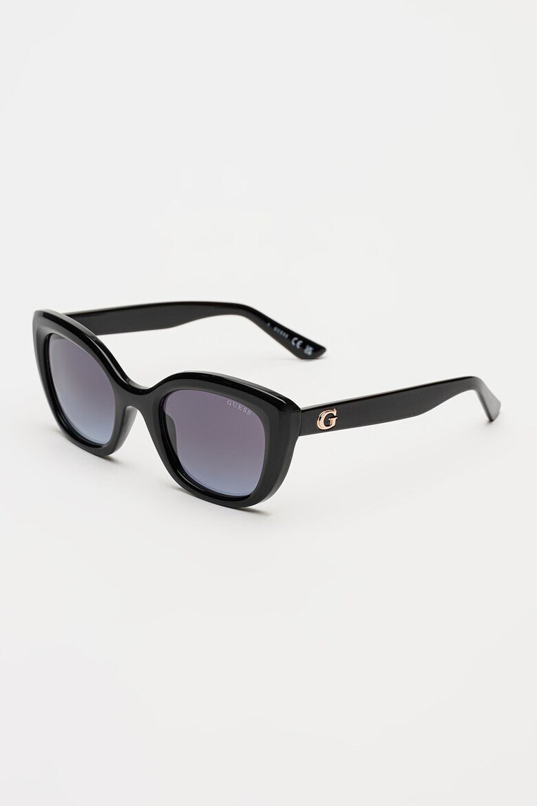 GUESS Слънчеви очила Cat-Eye Черен