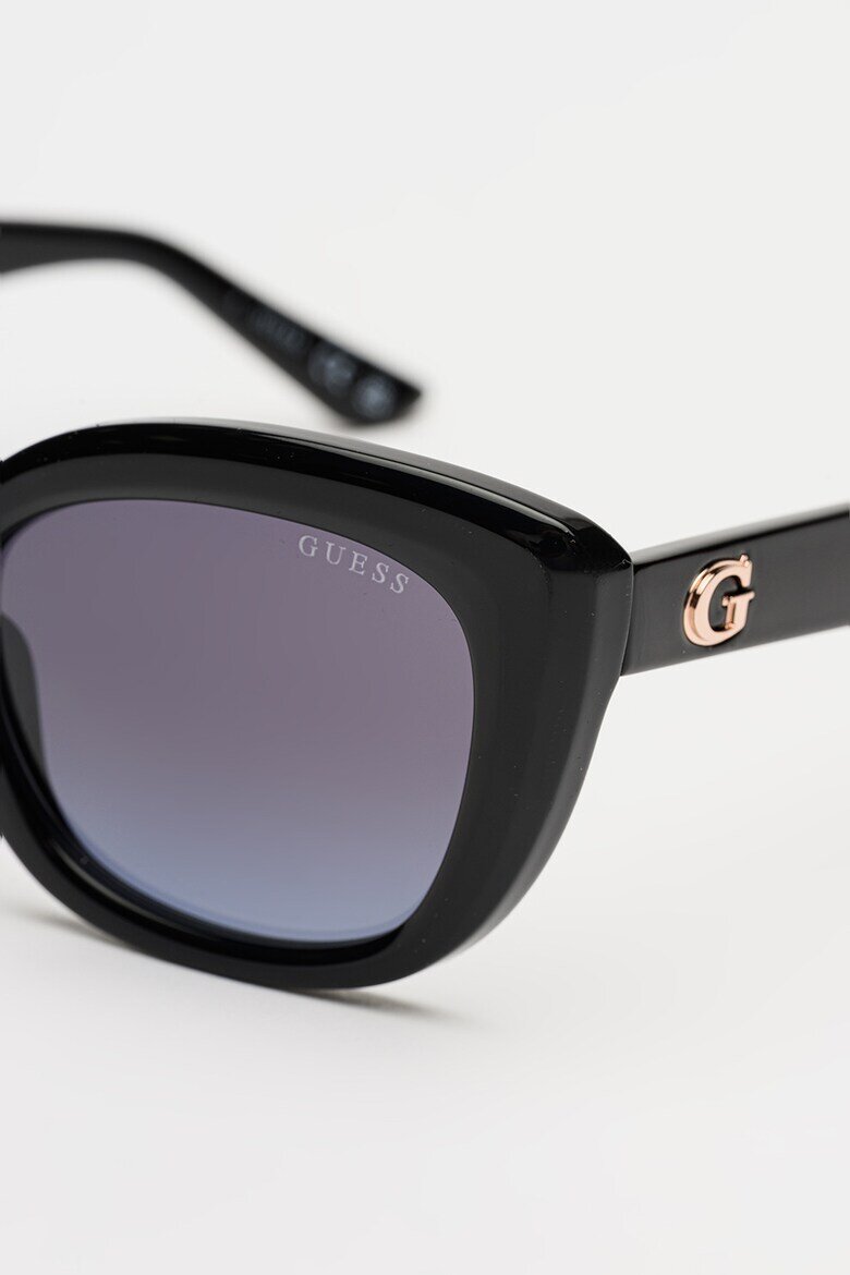 GUESS Слънчеви очила Cat-Eye Черен
