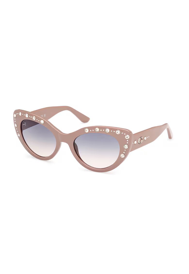 GUESS Слънчеви очила Cat-Eye с декоративни камъни