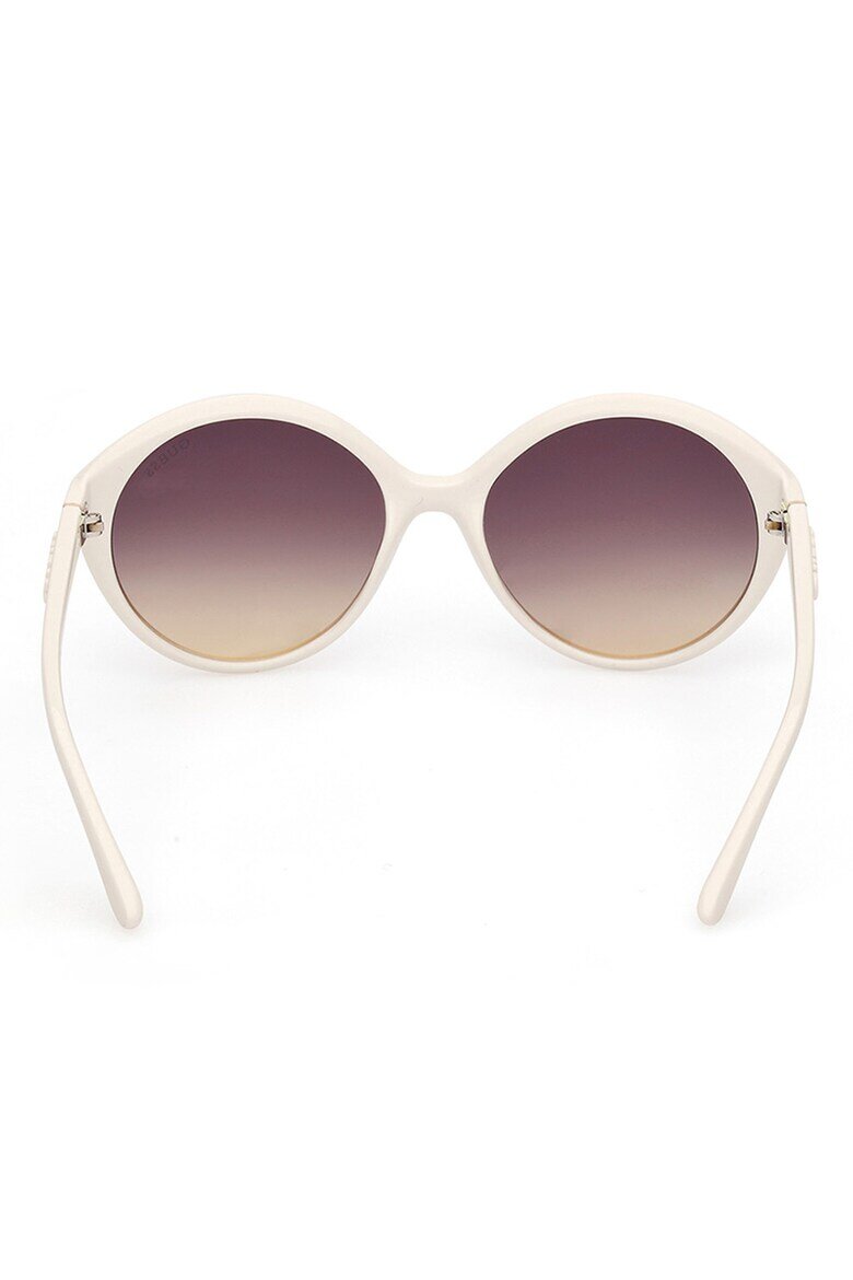 GUESS Слънчеви очила Cat-Eye с градиента Слонова кост/Тъмновиолетов