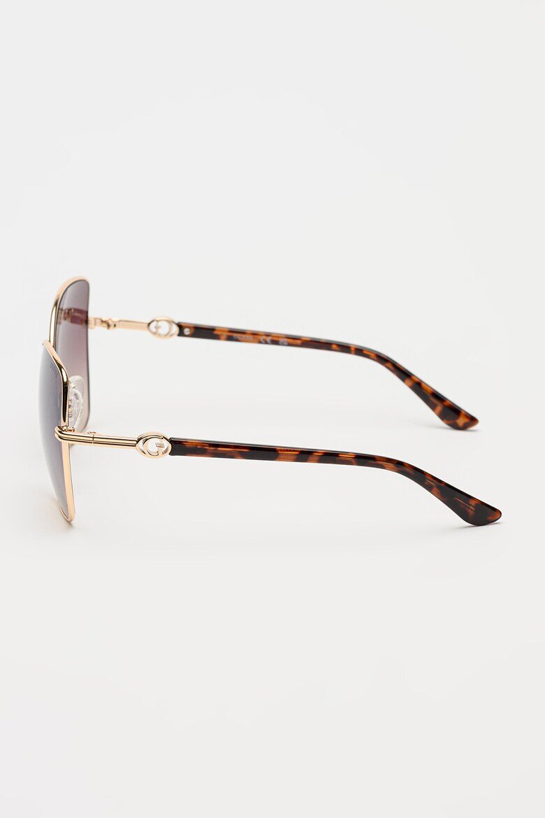 GUESS Слънчеви очила Cat Eye с метална рамка Златист
