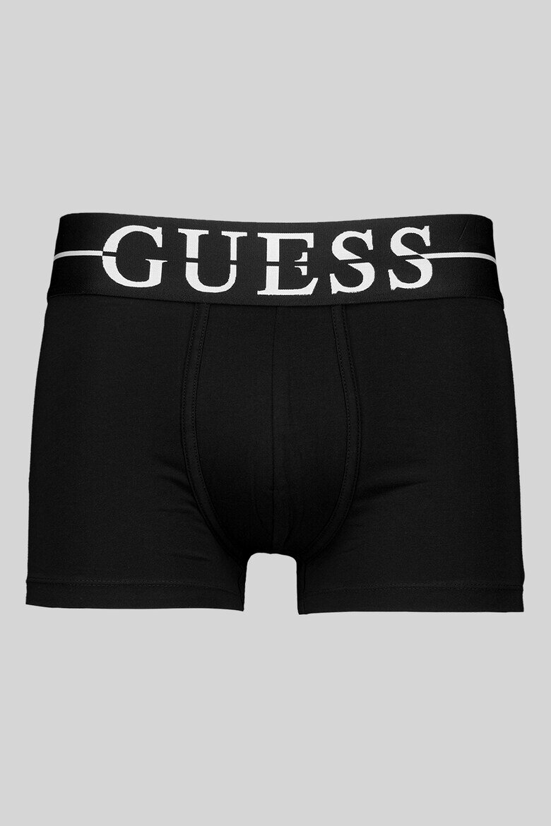 GUESS Слипове с памук 3 чифта Черен
