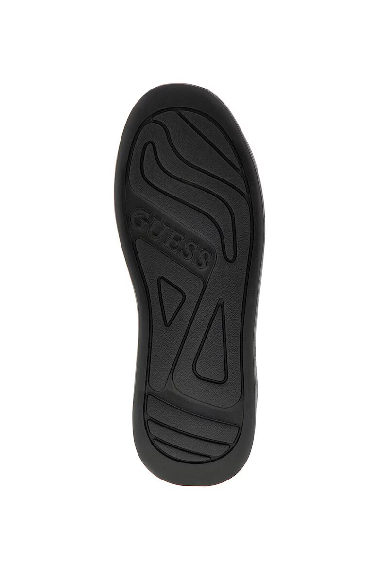 GUESS Спортни обувки от кожа и еко кожа Черен