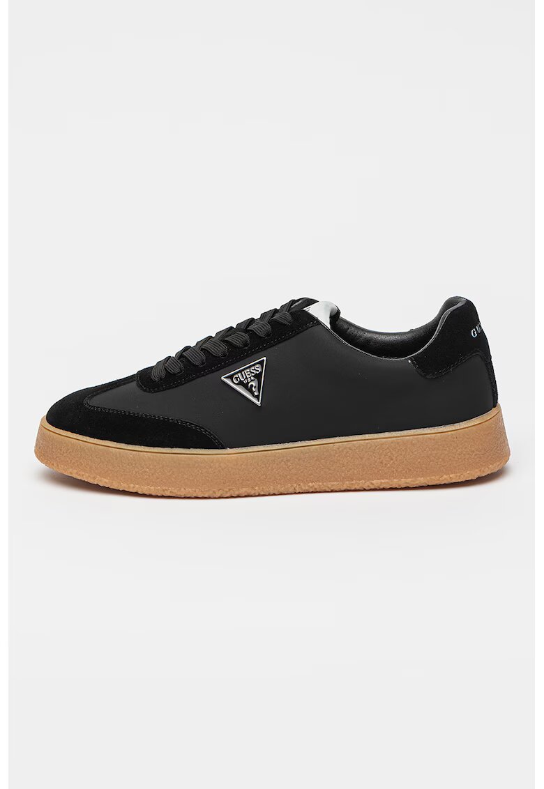 GUESS Спортни обувки с лого - Черен