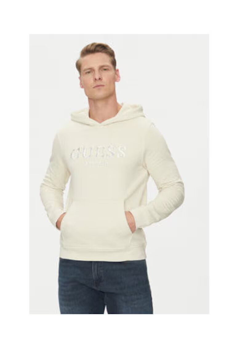 GUESS Суитшърт - смес от органичен памук
