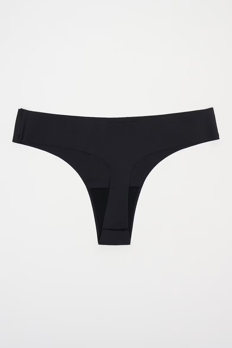 GUESS Танга - 3 чифта Черен/Бледо розово