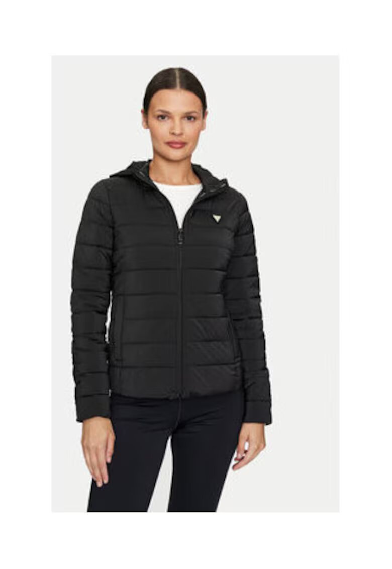 GUESS Яке regular fit с качулка