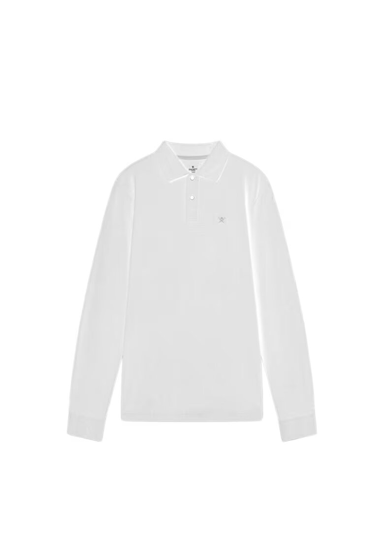 Hackett London Мъжка поло тениска памук - бяла -