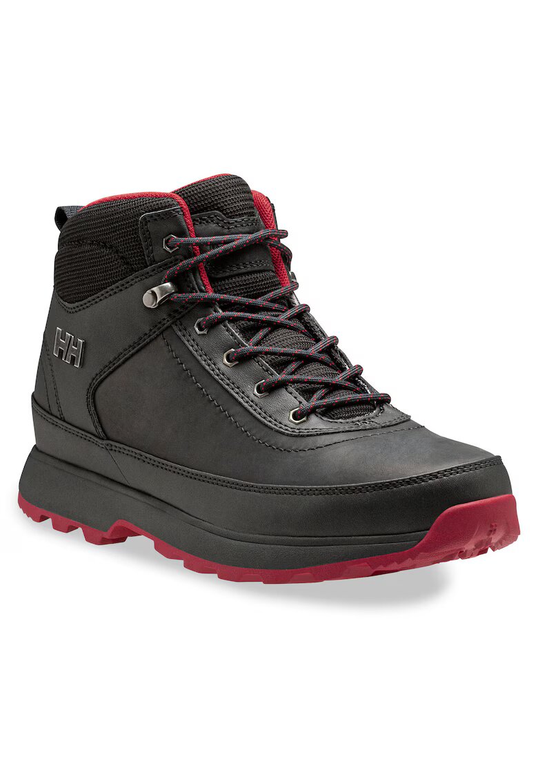 Helly Hansen Мъжки трекинг обувки 12036 - Естествена кожа - Черни - Черен