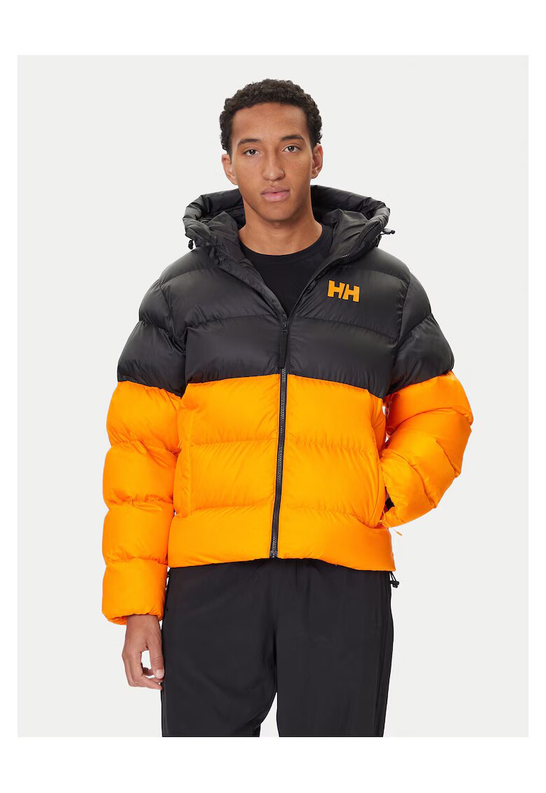 Helly Hansen Мъжко зимно яке оранжево/черно - издръжлив материал