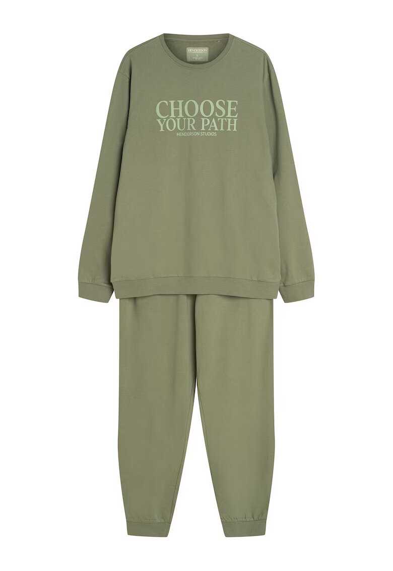Henderson Мъжкият костюм - цвят каки - Your Homewear