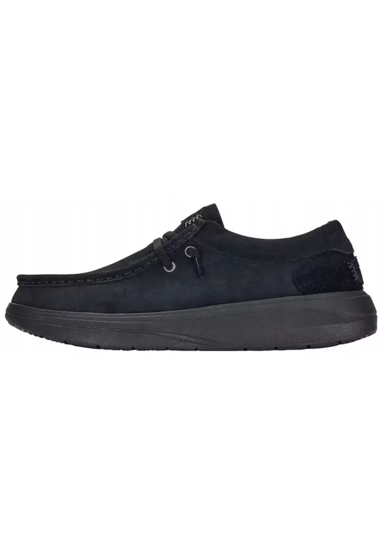 HEYDUDE Barbati Mocasini - Wally Comf Suede - Negru