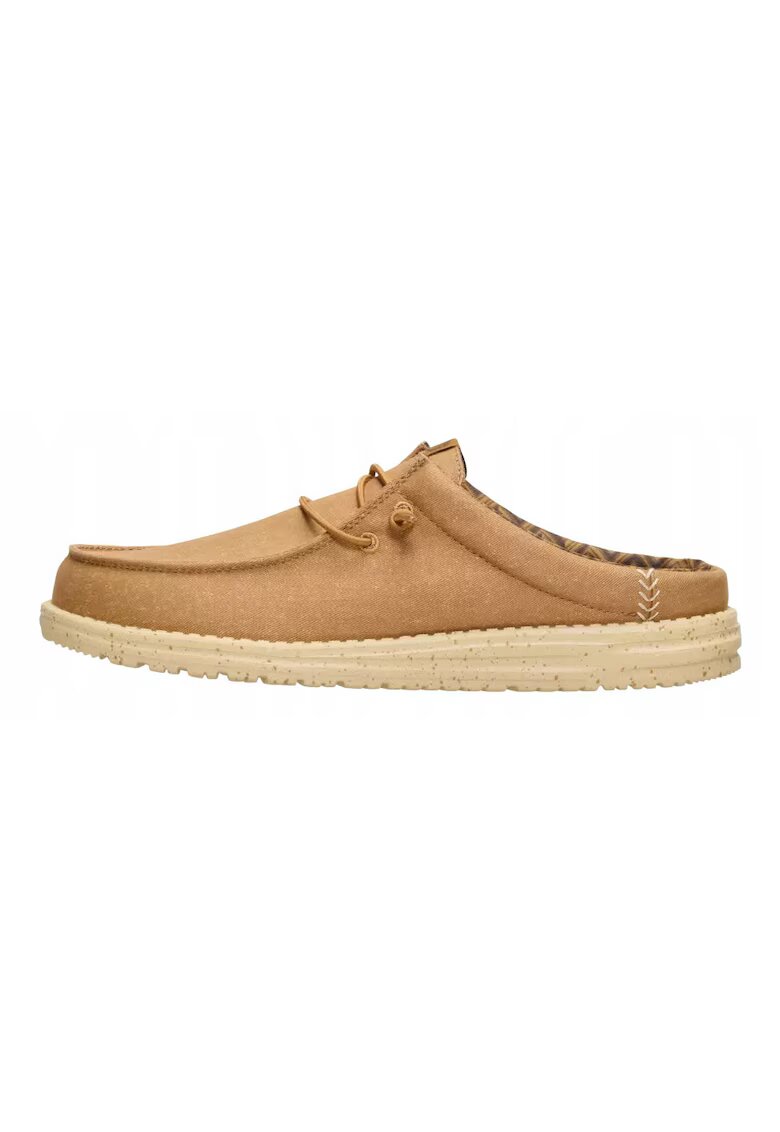 HEYDUDE WALLY SLIP STRETCH CANVAS