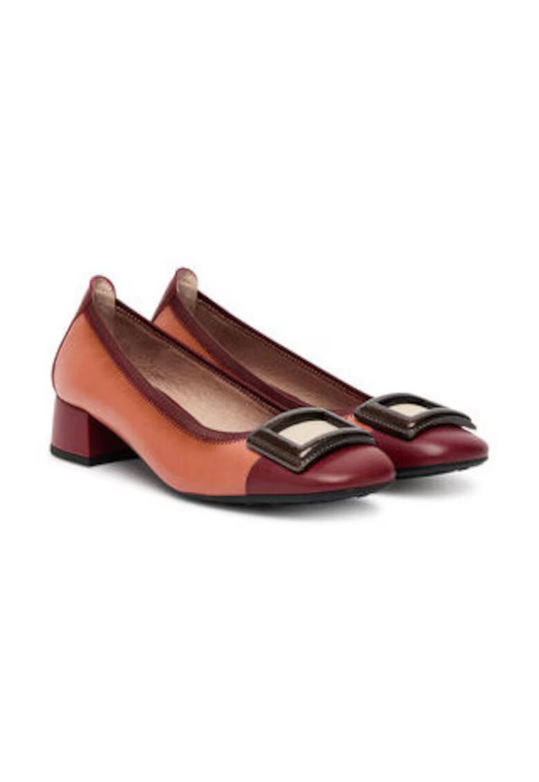 Hispanitas Дамски обувки - естествена кожа - burgundy brown