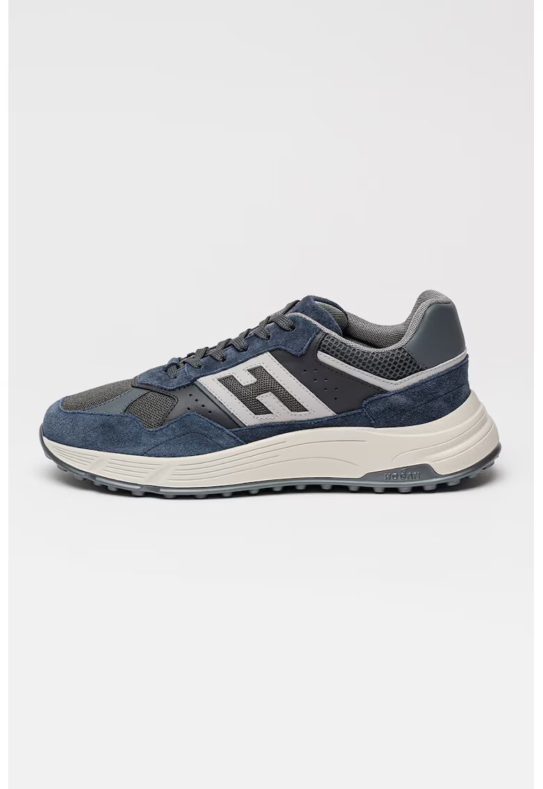 Hogan Спортни обувки под глезена Hyperlight с кожа