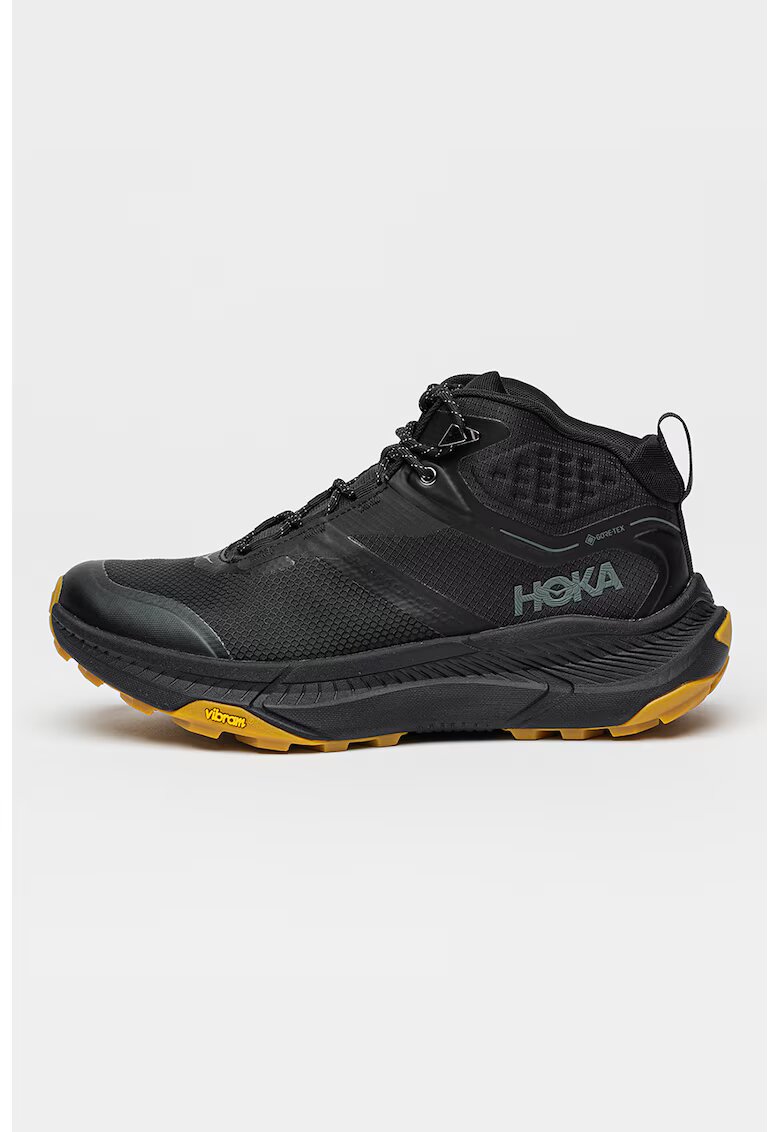 Hoka Хайкинг обувки Transport Hike Gore-Tex® - Избеляло черно/Tъмносив
